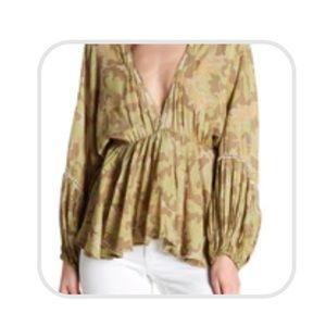 Z&L Europe bohemian Camo blouse